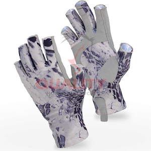 Guantes de pesca de dedo completo duraderos con agarre reforzado de carcasa impermeable y forro térmico para clima frío y condiciones húmedas - Product Image 4