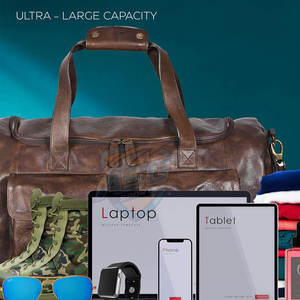 กระเป๋าเดินทางหนังดีไซน์ใหม่ปี 2025 กระเป๋าเดินทางหนังน้ำหนักเบาและสะดวกสบาย - Product Image 2