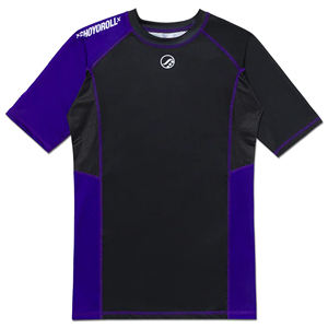 Nuevo OEM más popular Rash Guard para hombres Elegante transpirable Compresión Gym Wear Shirt Diseño más fabricado - Product Image 4