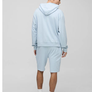 Calidad Premium 2025 Hombres Algodón de alta calidad Grueso Pesado French Terry Pullover Hoodie Custom Cheap Fleece Over sized Hoodie - Product Image 2