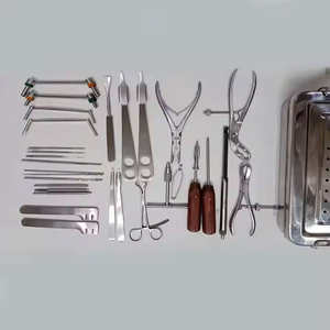 Ensemble d'instruments de chirurgie osseuse pour petits fragments orthopédiques, manuel, en acier inoxydable, outils de réduction et de fixation de précision par SurgiRight - Product Image 6