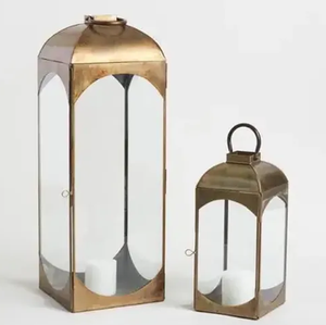 American Style New <b>Garden</b> Decorative Handmade Pink Lanterns Stone <b>Candle</b> <b>Holders</b> Jars Wholesale Manufacturer Supplier for - Product Image 2