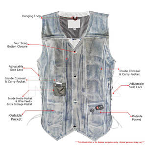 Chaleco de Cuero para Hombre, Color Sólido, Casual, Invierno, Alta Calidad, Transpirable, Personalizable, NEXX SPORTS NS-59015, Logotipo Personalizado - Product Image 4