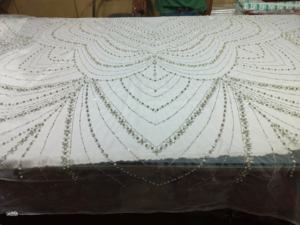 Tissu Zari pour robes de soirée élégantes, détails complexes et allure luxueuse - Product Image 5