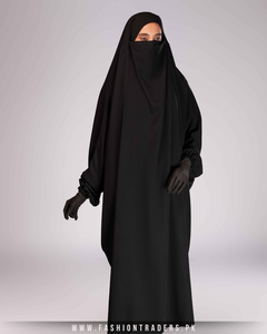 OEM ODM personalizado Abaya modesto boda islámica moda Premium transpirable poliéster tela hecha a mano para otoño primavera más tamaño bajo - Product Image 2