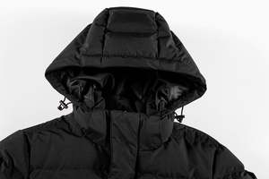 Venta caliente Chaqueta con cremallera con capucha Venta al por mayor Buena calidad Nuevo diseño Chaquetas acolchadas hinchadas para hombres Chaqueta de moda de talla grande - Product Image 5