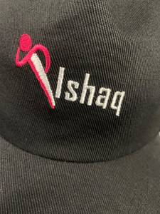 Casquette de baseball en toile noire brodée 5 panneaux, logo personnalisé, snapback, promotionnelle, pour équipe, été/hiver, 62 cm, motif lettres, modèle courant - Product Image 5