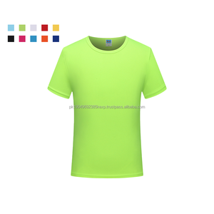 Markdown vente sur T-shirt blanc personnalisé 100% coton à séchage rapide maille sportive col rond manches courtes 170GSM pour le sport - Product Image 1