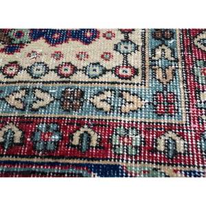 Alfombra de Lana Anudada a Mano de Gran Tamaño, Diseño de Medallón Rojo y Naranja, para Sala de Estar, Pasillo Rectangular, Modelo Pae-2613 - Product Image 3