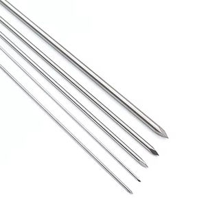 Ensemble d'instruments orthopédiques à pointe trocart en acier inoxydable stérile à usage unique, radiopépable, fil de Kirschner jetable en vrac - Product Image 1