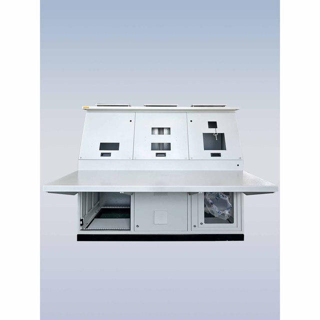 Heavy Duty Marine Wheelhouse Console Ergonomic Ship Bridge Navigation Desk Custom Integrated Command Station for Offshore Vessel