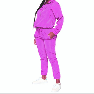 Conjuntos Deportivos Cortavientos Personalizables para Mujer, Transpirables, Ecológicos, 100% Algodón, Diseño Personalizado, Gran Venta - Product Image 4