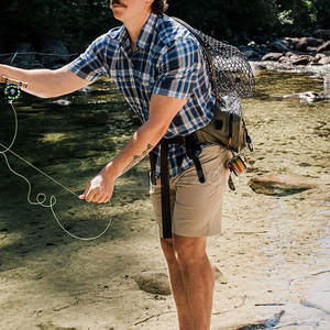 Pantalones cortos de pesca ligeros de secado rápido para hombres Pantalones cortos de pesca impresos personalizados para la venta en línea - Product Image 6