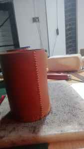 Estuche para Plumas Anwar Enterprises, para el Hogar o la Oficina, para Mantener tu Escritorio Ordenado, Portaplumas Retro de Cuero Premium - Product Image 6