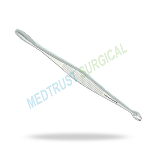 Volkman Curette 8.25สองปลาย "(21ซม.) ถ้วยรูปไข่สแตนเลสขนาด5มม. x 10มม. 6มม. x 20มม. เครื่องมือกระดูกสำหรับกระดูก - Product Image 3