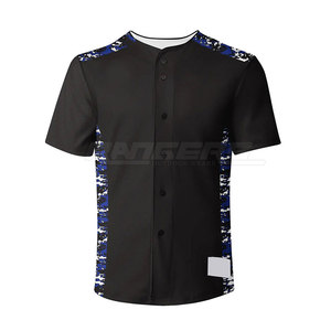 เสื้อเบสบอลคุณภาพสูงสำหรับขาย เสื้อเบสบอลแห้งเร็ว ระบายอากาศได้ดี เสื้อเบสบอลใส่สบาย - Product Image 4