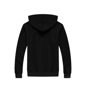 Sudadera con Capucha Negra Clásica Esencial Personalizable para Hombre, para un Estilo Atemporal y Comodidad Diaria, Corte Ajustado - Product Image 3