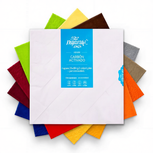 servilletas 33x33 de algodón de 2 capas de color - personalizadas - Product Image 3