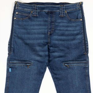 Jeans à poches zippées pour hommes-Jeans confortables et élégants avec poches zippées, parfaits pour une tenue décontractée - Product Image 6