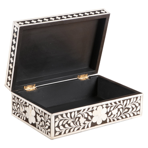 Handmade Modern Luxury Mother Pearl Inlay Jewelry <b>Box</b> Elegant Storage Display <b>Trinket</b> <b>Box</b> - Product Image 6