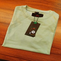 T-shirt pour homme en coton et élasthanne tricoté respirant décontracté d'été à coupe ajustée Impression numérique Manches courtes Bangladesh