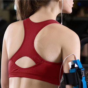Soutien-gorge de sport pour femmes, tissu hautement élastique avec un maintien ferme pour la course à pied, la salle de sport, l'entraînement et la pratique quotidienne - Product Image 3