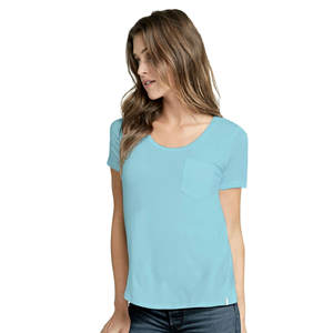 180gsm 100% Coton Logo Personnalisé Imprimé T-shirts vierges Vente en gros T-shirt uni pour femmes - Product Image 5