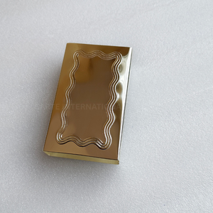 Boîtes d'allumettes de sécurité en laiton artisanales, finition argentée et dorée, design moderne, haute qualité, gravure de logo personnalisée - Product Image 2