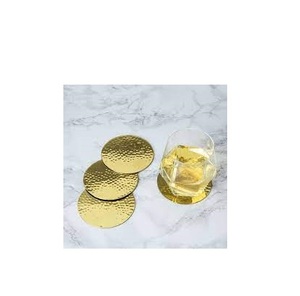 Posavasos de latón redondo de lujo estilo posavasos de metal para tamaño personalizado y utensilios de cocina y uso en restaurantes - Product Image 6