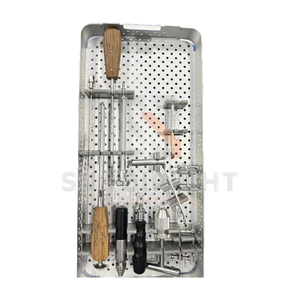 Juego de Instrumentos Ortopédicos Veterinarios con Garantía de Un Año, con Tornillo Espinal para Soporte Espinal Canino, de Surgiright - Product Image 1