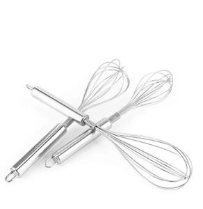 Batidor de Huevos de Acero Inoxidable con Logotipo Personalizado, Perfecto para Huevos, Masas y Más, Batidor de Acero Inoxidable, Batidor de Huevos de Metal - Product Image 1