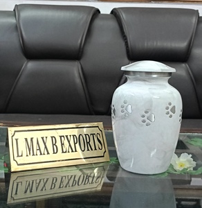 โกศใส่ศพโลหะสำหรับสัตว์เลี้ยงโกศใส่ฌาปนกิจรูปร่างไม่ซ้ำใครทำด้วยมือโกศขายดี - Product Image 3