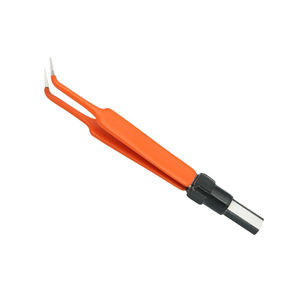 Pinzas Bipolares Antiadherentes de 11.5 cm, Instrumentos Quirúrgicos de Precisión, Estilo Europeo, Coagulación Bipolar - Product Image 6