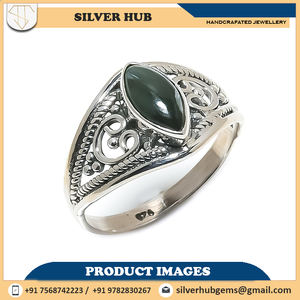 แหวนพลอยอเมทิสต์เจียระไนเงินสเตอร์ลิงสำหรับ925ทำด้วยมือเครื่องประดับชั้นดีแบบกึ่งสำเร็จรูปแหวนเงินดีไซน์ล่าสุด - Product Image 4