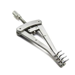 Fournisseur en gros 100 mm Matériau japonais en acier inoxydable fabriqué au Pakistan pour Alm Self Retaining Retractor Blunt - Product Image 4