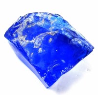 Laborgezüchteter Natürlicher Blauer Saphir Rohmaterial Hohe Qualität IGI-Zertifiziert Katzenauge für Schmuckherstellung Damen und Mädchen