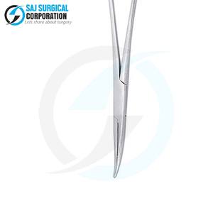 Fórceps Crile de alta calidad, mordazas de carburo de tungsteno para agarre antideslizante en vasos y tejidos, esencial médico - Product Image 5