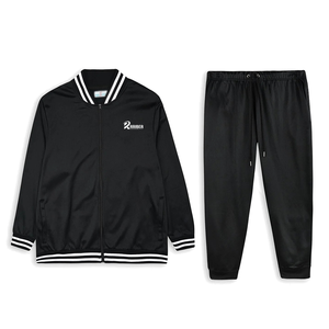 Chándal cortavientos para hombre con logotipo personalizado OEM, chaqueta impermeable y pantalones para correr, conjunto cortavientos para hombre - Product Image 1