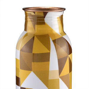 Highest Selling Product Wholesale Price Pure Copper <b>Water</b> Drinking <b>Bottle</b> Attractive Design Meena Printed Custom Size <b>Gym</b> Yoga - Product Image 4