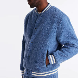 Veste en sherpa chaude de haute qualité pour hommes, collection d'hiver, vestes personnalisées, tissu respirant, prix bas, veste bomber 2026 - Product Image 3