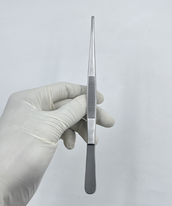 Pince à tissus standard pince chirurgicale pince à épiler style pince médicale dents en acier inoxydable 1x2 , 14.5cm Instruments chirurgicaux - Product Image 5