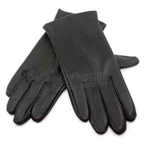Guantes de cuero genuino para hombre para la temporada de invierno, forro de lana suave a la moda, uso informal diario al aire libre, venta al por mayor, guantes de conducción - Product Image 3