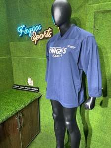 Maillot de hockey sur glace en polyester de haute qualité, respirant, écologique, avec logo imprimé en sérigraphie, uniforme de hockey personnalisé - Product Image 6