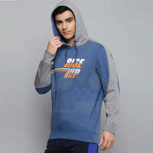 เสื้อฮู้ดสวมหัวผ้าฝ้ายดีไซน์เนอร์สำหรับผู้ชายเข้ารูปน้ำหนักเบาแห้งเร็วเสื้อผ้ายาวสีพื้นย้อมสีทึบ3XL XL - Product Image 3