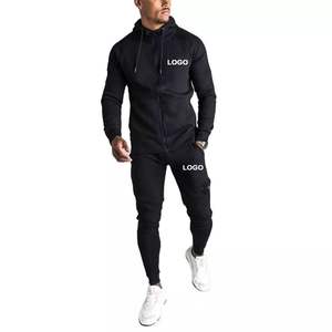 Vêtements de sport actifs de bonne qualité avec logo personnalisé Survêtement de sport slim pour hommes - Product Image 4