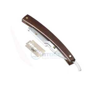 Maquinilla de afeitar profesional de lujo de acero inoxidable, instrumento de belleza, herramienta de aseo de peluquero Premium para salón de hombres y suministro OEM - Product Image 1