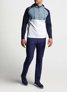 Custom Patchwork 1/4 Pullover Standing Collar Hombres 1 4 Quarter Zip Neck Pullover Sudadera - Product Image 2