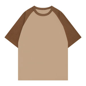 Camiseta deportiva ecológica para hombre, poliéster/algodón pesado, alta calidad, 200 gramos, tela tejida, estampado, diseño en blanco - Product Image 4