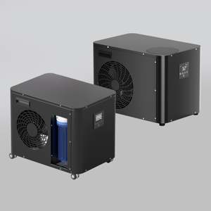 เครื่องทำน้ำเย็นสำหรับแช่น้ำแข็งในบ้าน Ambor Black Smart WIFI ควบคุมผ่านระบบ WIFI กำลังไฟ 1 แรงม้า 220 โวลต์ ระบายความร้อนด้วยอากาศ ใช้สารทำความเย็น R410A พร้อมปั๊มกรองในตัว และระบบโอโซน - Product Image 3