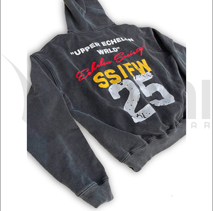 เสื้อฮู้ดแห้งเร็วประดับพลอยเทียมดิจิตัล100% กำหนดได้เองดูไม่เหมือนใครสำหรับฤดูหนาว - Product Image 4